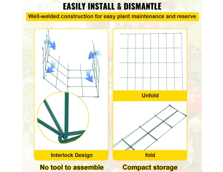 Square Tomato Cages Reviews & Guide